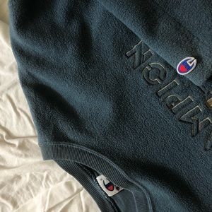 vintage champion cropped sweatshirt